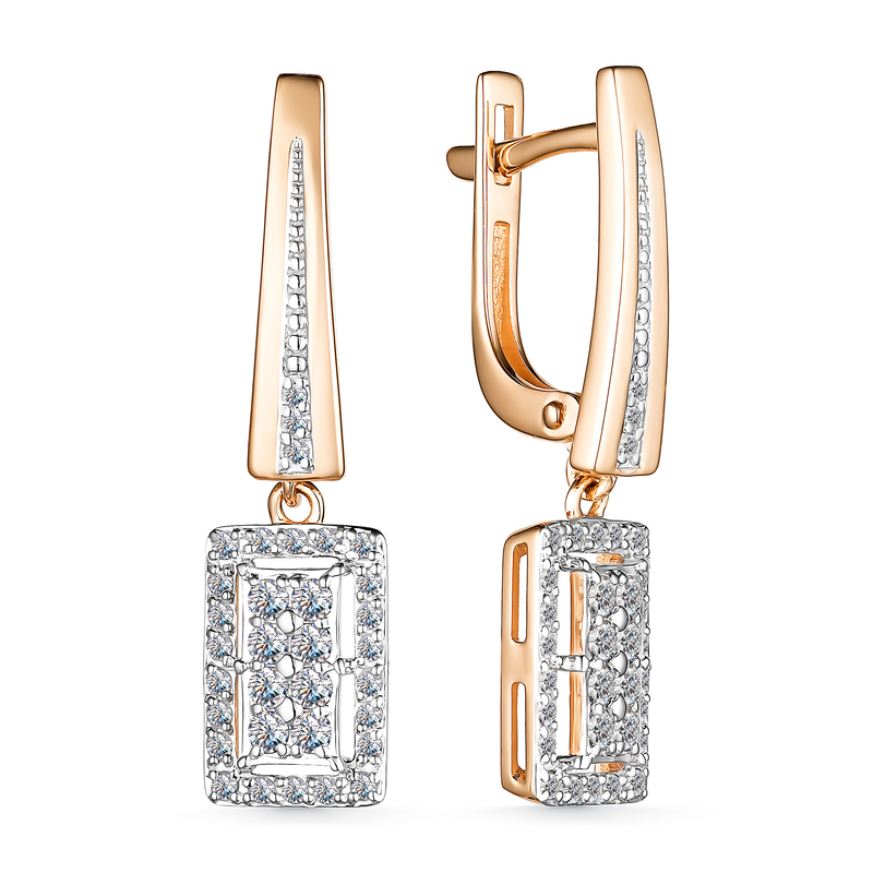 Серьги арт.25663-100 3,45г