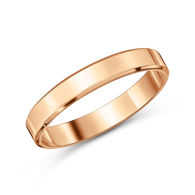 КО 13-00 Кольцо обручальное гл.плоское трапеция 20,00000 2,11г