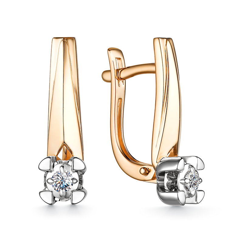 Серьги арт.25746-100 3,91г