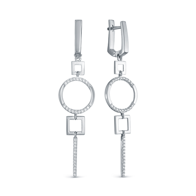 Серьги арт.694-2200 6,19г