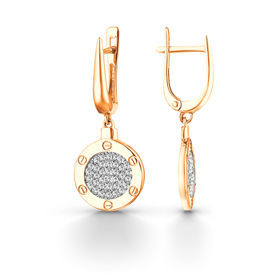 Серьги арт.с4848 2,91г