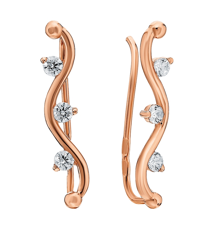 Серьги 585 73097 арт.73097