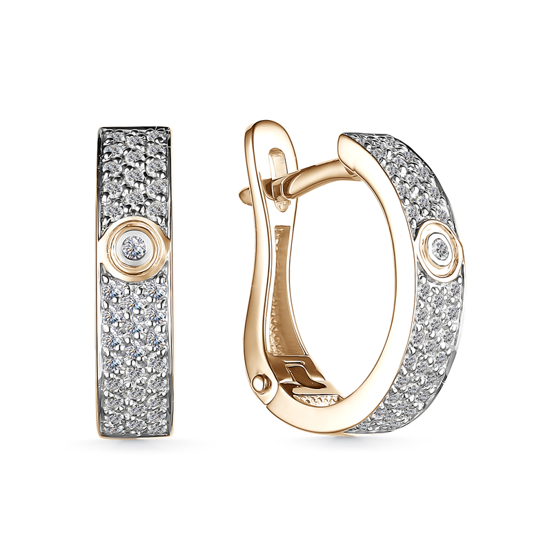 Серьги арт.25591-100 3,43г