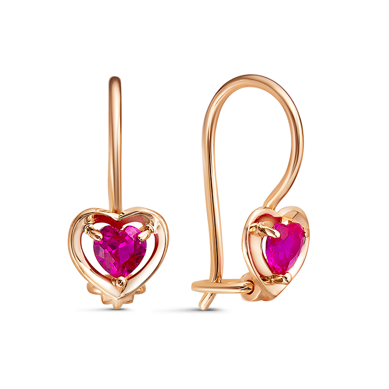 Серьги арт.1203656 0,75г