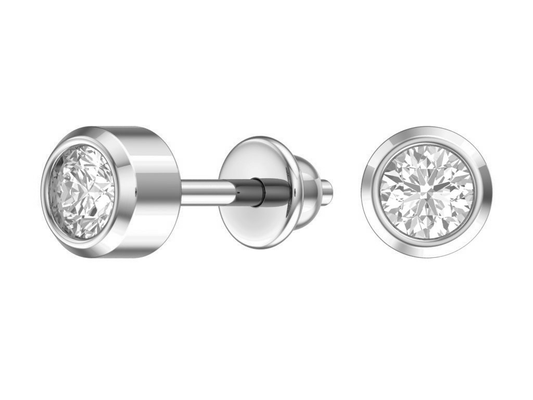 Пусеты арт.6001153-00775 1,08г