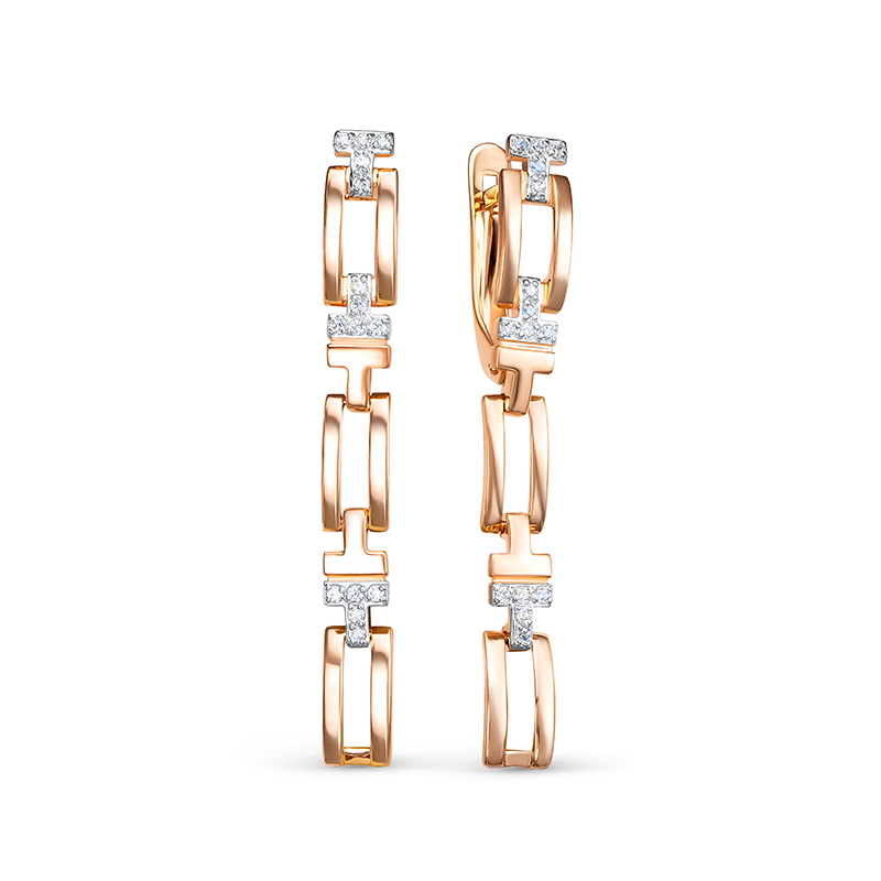 Серьги арт.1205166 3,16г