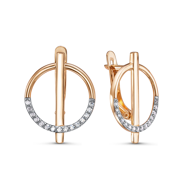 Серьги арт.1203574 2,6г