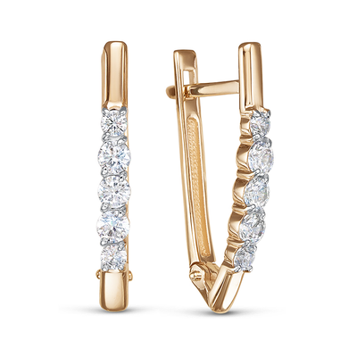 Серьги арт.1203323 2,04г